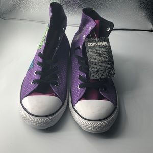 🆕 Converse ALL Star Hey Girl Purple Sneakers 6M